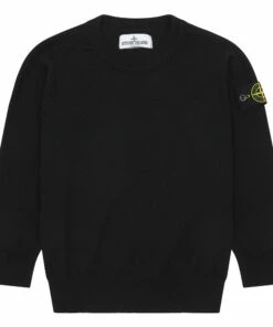 Budget 🎉 Jumper Black Stone Island Fashion Teen, Children 🎉
