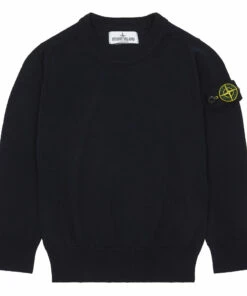 Best Sale 🛒 Jumper Navy blue Stone Island Fashion Teen, Children 🔥