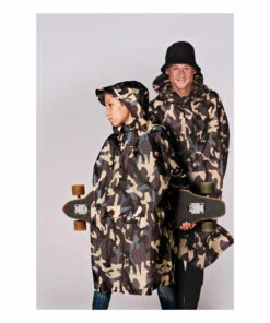 Flash Sale 🔔 Jungle Camo Rain Cape - Kids Collection Brown Rain Kiss Fashion Children 💯 -Outlet Kids' Fashion Store jungle camo rain cape kids collection brown rain kiss fashion children 3