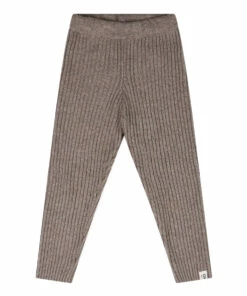 Coupon ✨ Juri Recycled Knit Leggings Taupe brown Matona Fashion Baby, Children 🌟
