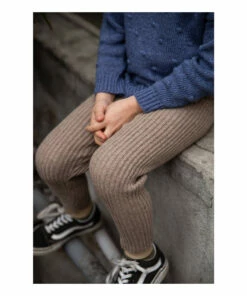 Coupon ✨ Juri Recycled Knit Leggings Taupe brown Matona Fashion Baby, Children 🌟 -Outlet Kids' Fashion Store juri recycled knit leggings taupe brown matona fashion baby children 4