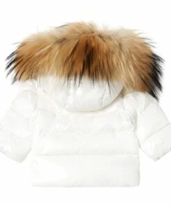 Promo 🤩 K2 Fur Down Jacket Ecru Moncler Fashion Baby, Children ⌛ -Outlet Kids' Fashion Store k2 fur down jacketk2 fur down jacket ecru moncler fashion baby children 2