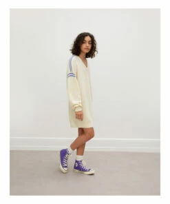 Brand new 🤩 Kamira Jumper 👗 Dress Off white Les Coyotes de Paris Fashion Teen, Children 👏 -Outlet Kids' Fashion Store kamira jumper dress off white les coyotes de paris fashion teen children 3