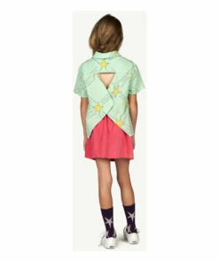 Wholesale 🤩 Kangaroo Blouse Green The Animals Observatory Fashion Children ❤️ -Outlet Kids' Fashion Store kangaroo blouse green the animals observatory fashion children 2