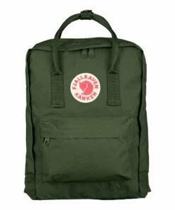 Outlet 😀 Kanken Backpack Chrome green Fjällräven Fashion Teen, Children ⭐