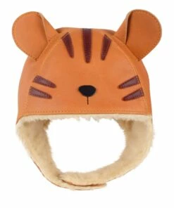 Outlet โค๏ธ Kapi Tiger Trapper Hat Camel Donsje Fashion Baby, Children ๐