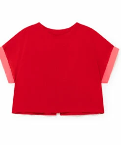 Cheapest ✔️ Kawaii Blouse Red Little Creative Factory Fashion Teen, Children 🔔