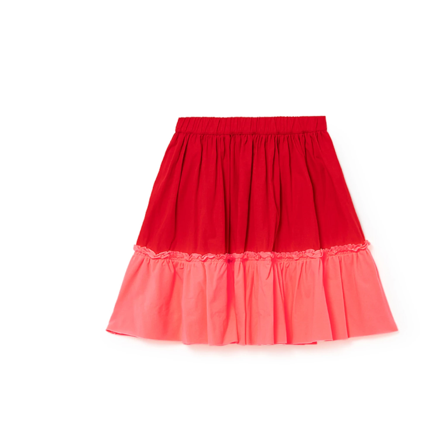 Flash Sale โญ Kawaii Two-Tone Skirt Red Little Creative Factory Fashion Teen, Children ๐ 1 Flash Sale โญ Kawaii Two-Tone Skirt Red Little Creative Factory Fashion Teen, Children ๐