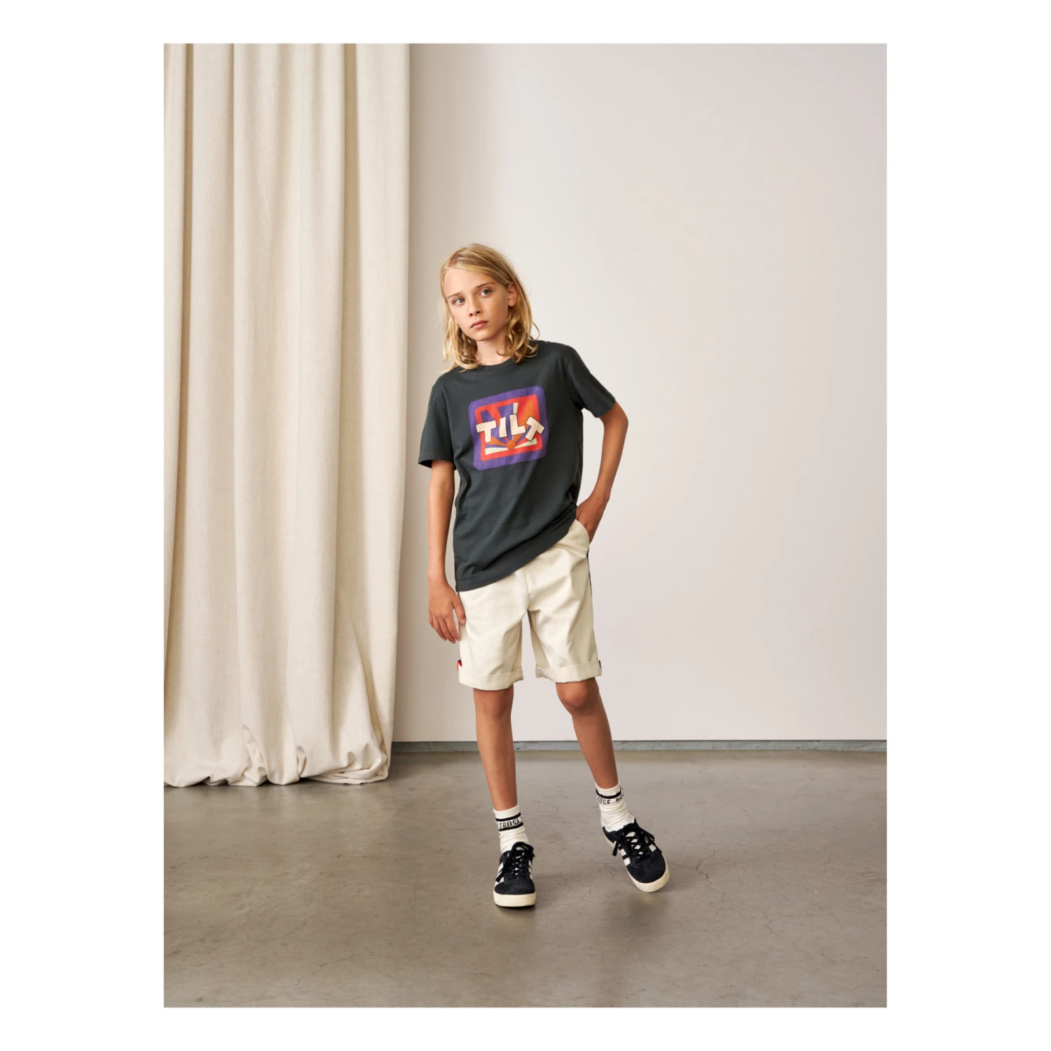 Best Pirce โจ Kenny Sun T-shirt Black Bellerose Fashion Teen, Children ๐ 2 Best Pirce โจ Kenny Sun T-shirt Black Bellerose Fashion Teen, Children ๐ - Image 2