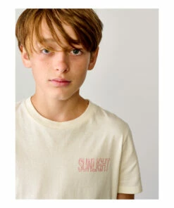 Budget ⌛ Kenny T-shirt Off white Bellerose Fashion Teen, Children 😀 -Outlet Kids' Fashion Store kenny t shirt off white bellerose fashion teen children 2