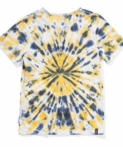 Discount 💯 Kerchow Tie-Dye T-Shirt Yellow Munsterkids Fashion Teen, Children 🎁 -Outlet Kids' Fashion Store kerchow tie dye t shirt yellow munsterkids fashion teen children 3