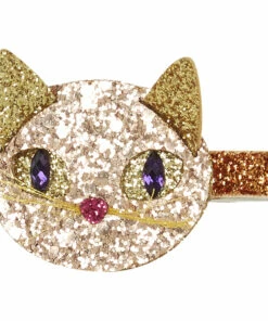 Wholesale 🔔 Kitty Hair Slides Gold Milk x Soda Fashion Children ✔️