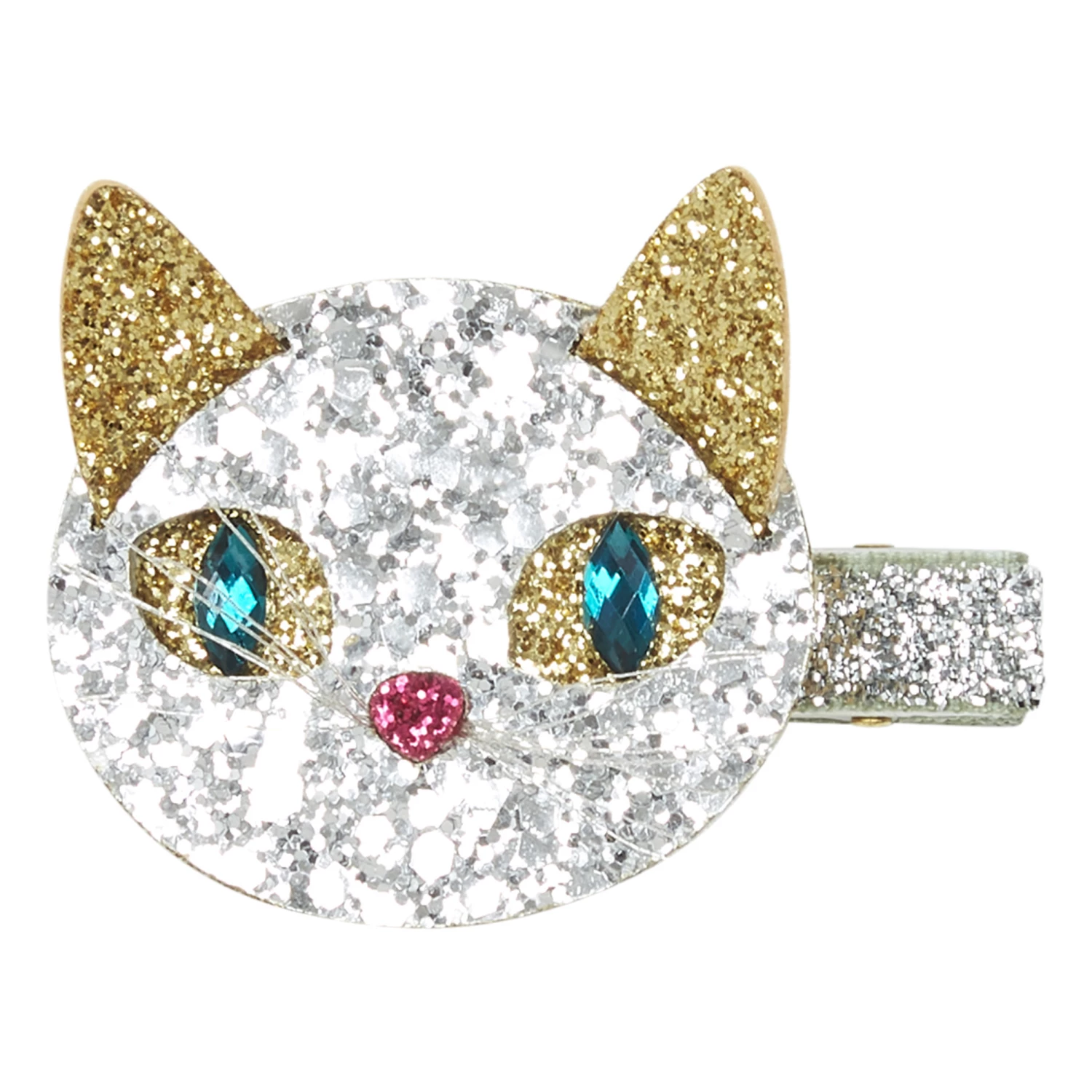 Budget 💯 Kitty Hair Slides Silver Milk x Soda Fashion Children 🛒 1 Budget 💯 Kitty Hair Slides Silver Milk x Soda Fashion Children 🛒