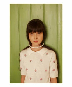 Coupon 🤩 Knit 👗 Dress Ecru Fish&Kids Fashion Children 😍 -Outlet Kids' Fashion Store knit dress ecru fish kids fashion children 2