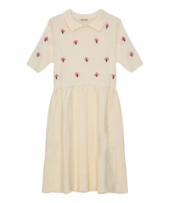 Coupon 🤩 Knit 👗 Dress Ecru Fish&Kids Fashion Children 😍