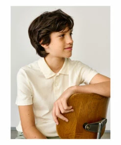 Discount 🧨 Komi Polo Shirt Off white Bellerose Fashion Teen, Children ✔️ -Outlet Kids' Fashion Store komi polo shirt off white bellerose fashion teen children 2