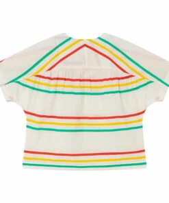 Cheap ⭐ Lamb Blouse Ecru The Animals Observatory Fashion Children 🔔 -Outlet Kids' Fashion Store lamb blouse ecru the animals observatory fashion children 3