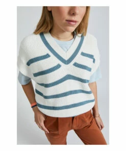 Outlet ⌛ Lanarca Vest Grey blue Indee Fashion Teen, Children 😀 -Outlet Kids' Fashion Store lanarca vest grey blue indee fashion teen children 2