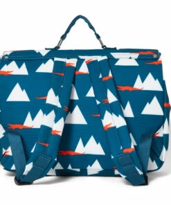 Best deal 👏 Large Croc-print Recycled Plastic Schoolbag Blue Engel Fashion Children ⭐ -Outlet Kids' Fashion Store large croc print recycled plastic schoolbaglarge croc print recycled plastic schoolbag blue engel fashion children 2