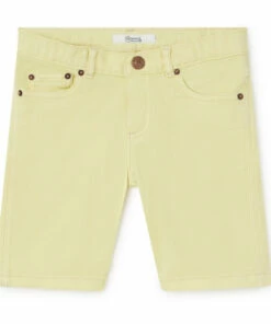 Best Pirce 👏 Lars Bermuda 👖 Jeans Yellow Bonpoint Fashion Children 💯