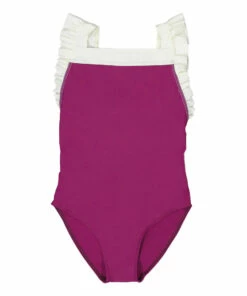 Cheapest 🛒 Lauren 🩱 Swimsuit Raspberry red Canopea Fashion Children 😍
