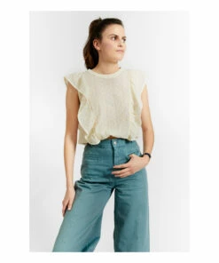 New ⭐ Lautrec Top Cream Indee Fashion Teen, Children ✔️ -Outlet Kids' Fashion Store lautrec top cream indee fashion teen children 4