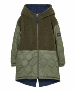 Outlet ⌛ Law Reversible Parka Navy blue Finger in the nose Fashion Teen, Children ⌛ -Outlet Kids' Fashion Store law reversible parka navy blue finger in the nose fashion teen children 5