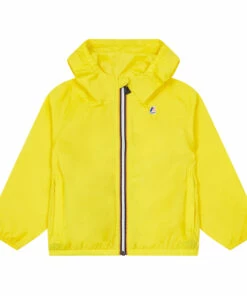 Cheapest ✨ Le Vrai Claude 3.0 K-Way Raincoat Lemon yellow K-way Fashion Teen, Children 🎁