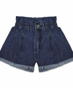 Discount 👍 Leah Organic Cotton Shorts Denim blue the new society Fashion Teen, Children 🎁