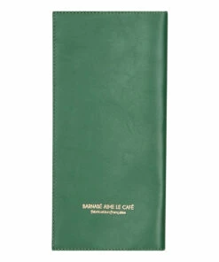 Outlet 🤩 Leather Family Book Cover Green Barnabé aime le café Fashion Children ⭐ -Outlet Kids' Fashion Store leather family book cover green barnab eacute aime le caf eacute fashion children 4