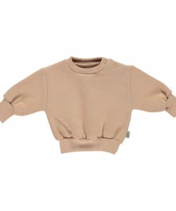 Outlet 👍 Leatherleaf Polar Fleece Sweatshirt Poudre Organic Fashion Baby, Children ⭐