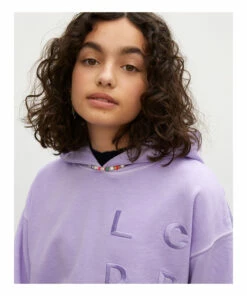 Promo 🌟 Len Hoodie Lavender Les Coyotes de Paris Fashion Teen, Children ⭐ -Outlet Kids' Fashion Store len hoodie lavender les coyotes de paris fashion teen children 3