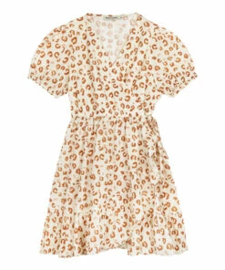 Best Sale ⌛ Leo Mini 👗 Dress White the new society Fashion Teen, Children 🎉