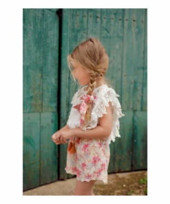 Buy ⌛ Leonia Organic Cotton Muslin Blouse Ecru Louise Misha Fashion Children 🎉 -Outlet Kids' Fashion Store leonia organic cotton muslin blouse ecru louise misha fashion children 3