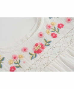 Buy ⌛ Leonia Organic Cotton Muslin Blouse Ecru Louise Misha Fashion Children 🎉 -Outlet Kids' Fashion Store leonia organic cotton muslin blouse ecru louise misha fashion children 5