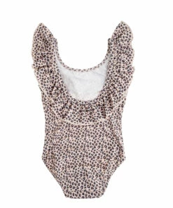 Buy ✨ Leopard Print 🩱 Swimsuit Beige Tocoto Vintage Fashion Children 👏 -Outlet Kids' Fashion Store leopard print swimsuit beige tocoto vintage fashion children 3