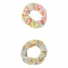Best Sale 💯 Liberty Print Scrunchies - Set of 2 Ecru Bonton Fashion Children ⌛