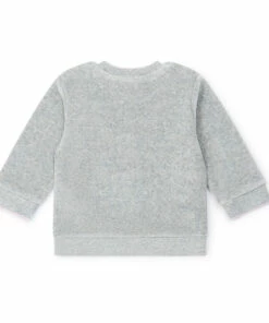 Cheapest 🔥 Liberty Velour Sweatshirt Heather grey Bonton Fashion Baby, Children 🛒 -Outlet Kids' Fashion Store liberty velour sweatshirt heather grey bonton fashion baby children 2