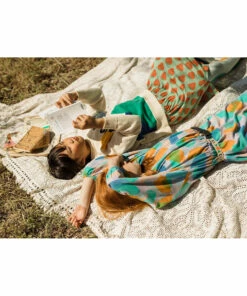 Promo 😍 Lightweight Fleece 👗 Dress Light blue Bobo Choses Fashion Children 🔔 -Outlet Kids' Fashion Store lightweight fleece dress light blue bobo choses fashion children 2