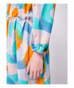 Promo 😍 Lightweight Fleece 👗 Dress Light blue Bobo Choses Fashion Children 🔔 -Outlet Kids' Fashion Store lightweight fleece dress light blue bobo choses fashion children 4