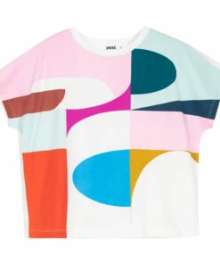 Outlet 🤩 Lima T-shirt White Indee Fashion Teen, Children 👍