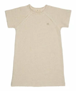 Wholesale 🌟 Linen and Organic Cotton Nightgown Beige Suuky Fashion Children ✔️