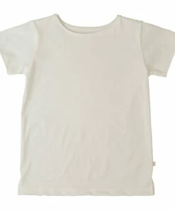 Hot Sale 👏 Linen and Organic Cotton T-shirt Cream Minimalisma Fashion Baby, Children 🌟