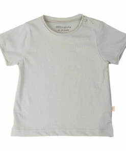 Budget 🔔 Linen and Organic Cotton T-shirt Green water Minimalisma Fashion Baby, Children 🧨