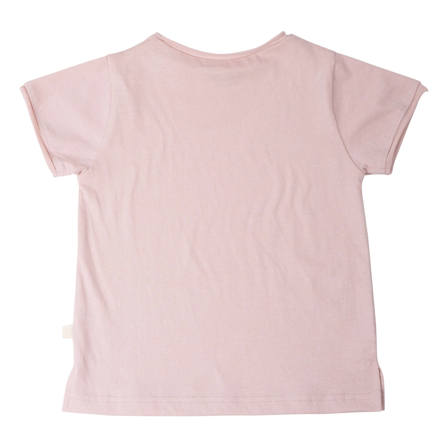 Outlet ๐ Linen and Organic Cotton T-shirt Pale pink Minimalisma Fashion Baby, Children ๐ 3 Outlet ๐ Linen and Organic Cotton T-shirt Pale pink Minimalisma Fashion Baby, Children ๐ - Image 3