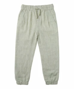 Flash Sale ⌛ Linen Joggers Green water Rylee + Cru Fashion Children ⭐