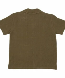 Budget ⭐ Linen Pyjama Set Olive green Suuky Fashion Children 🛒 -Outlet Kids' Fashion Store linen pyjama set olive green suuky fashion children 6