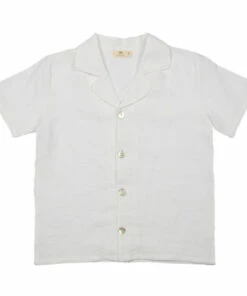 Hot Sale 🔔 Linen Pyjama Set White Suuky Fashion Children 🎁