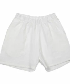 Hot Sale 🔔 Linen Pyjama Set White Suuky Fashion Children 🎁 -Outlet Kids' Fashion Store linen pyjama set white suuky fashion children 3