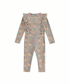 Outlet 🌟 Linette Recycled Nylon Anti-UV Jumpsuit Grey blue Louise Misha Fashion Baby, Children ✨